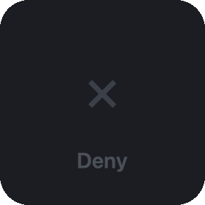 Deny, idle